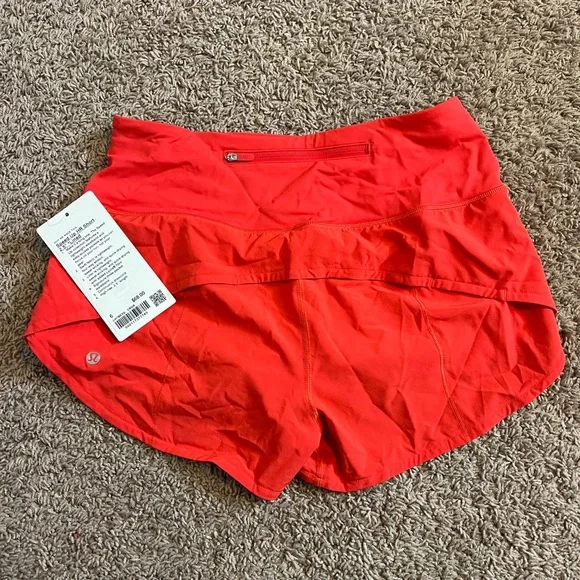 Lululemon Speed Up High Rise 2.5” Lined Shorts - Picture 2 of 3